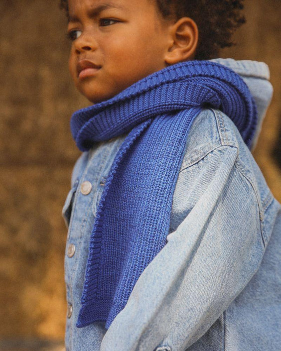 HVID sjaal Gustave Cobalt blue 1-6 jr