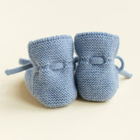 HVID slofjes light blue 0-9 mnd