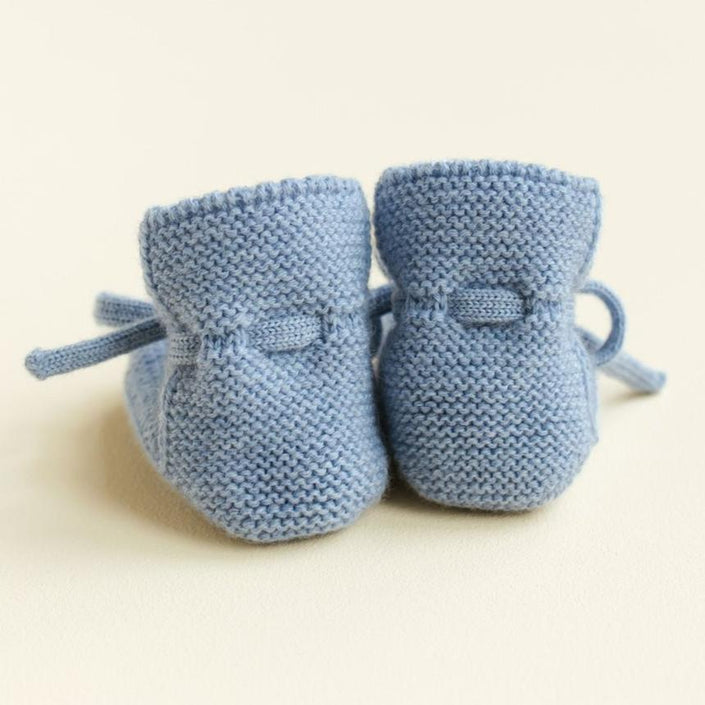 HVID slofjes light blue 0-9 mnd