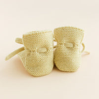 HVID slofjes light yellow 0-9 mnd c