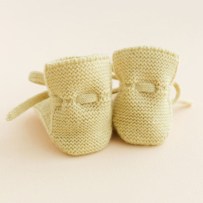 HVID slofjes light yellow 9-15 mnd b