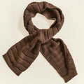 HVID sjaal Jacobino mocha 5404027808871 