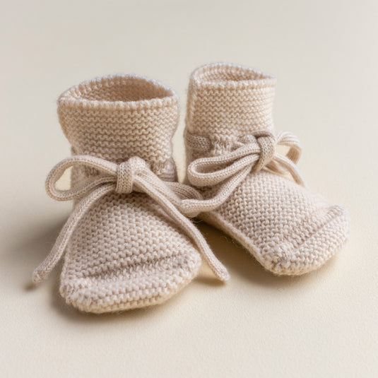 HVID slofjes cream 0-9 mnd