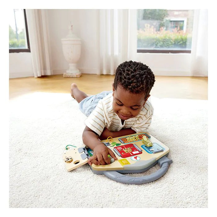 Hape activiteitenbord sluiten met licht 3 jr+