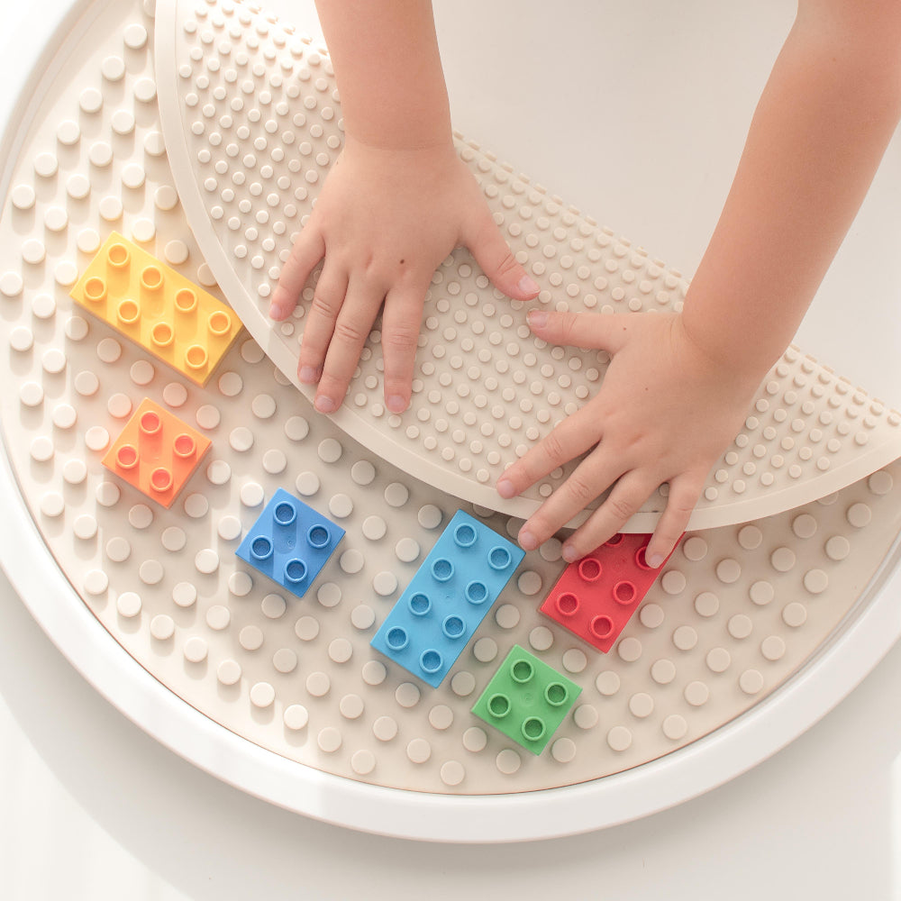 Inspire my play TRAY stone building block mat 6 mnd+