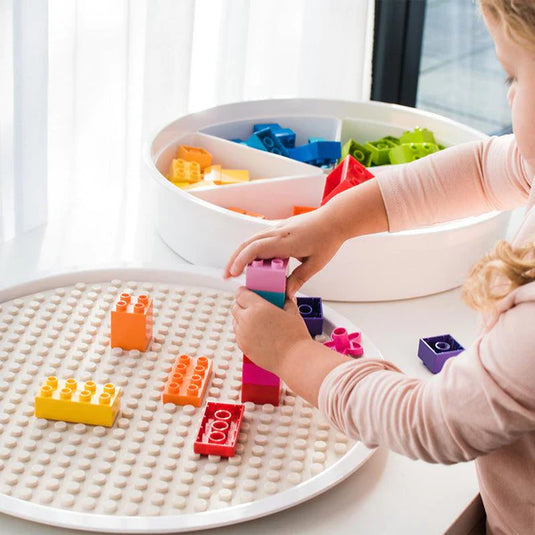 Inspire my play TRAY stone building block mat 6 mnd+