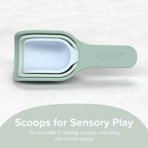 Inspire my play nesting scoop set green blue 10 mnd+