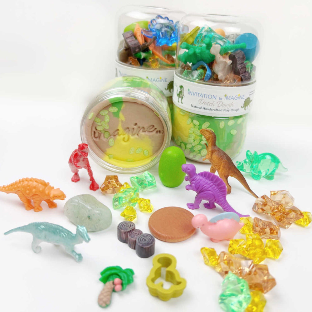 Invitation to Imagine dinosaur Play Pot 6096016170190