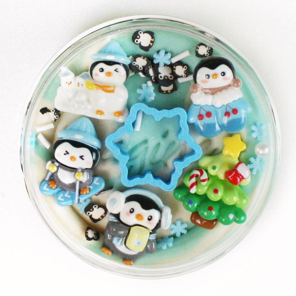 Invitation to Imagine Penguins in the Snow Surprise Pot