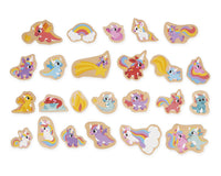 JANOD magneten Eenhoorns en Draken 2 jr+ / 24 stks4