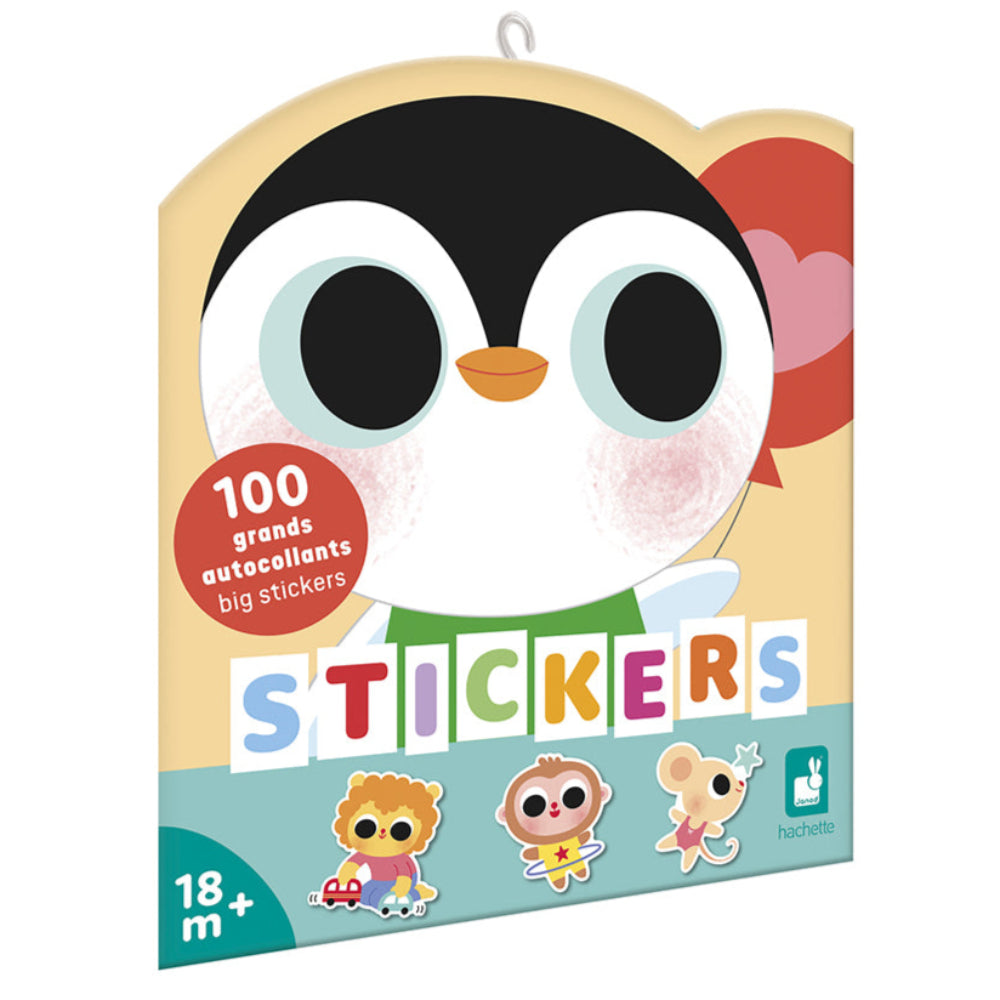 JANOD stickers babydieren 100 stks 18 mnd+