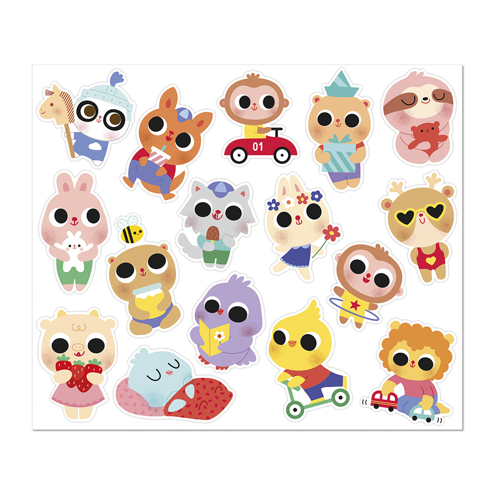 JANOD stickers babydieren 100 stks 18 mnd+ kopen