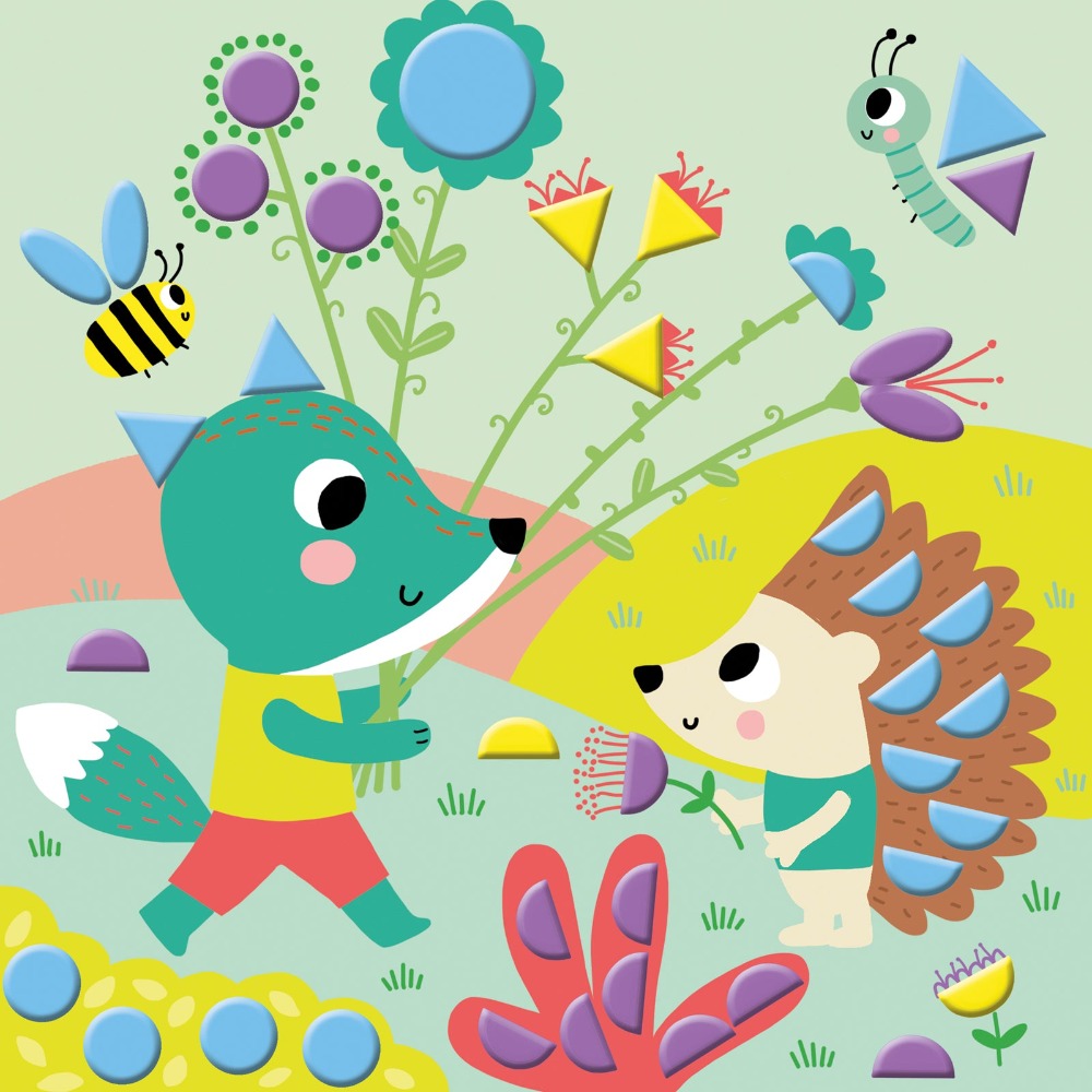 JANOD atelier knutselset geo stickers 3 jr+ 117740