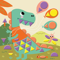 JANOD atelier knutselset geo stickers 3 jr+