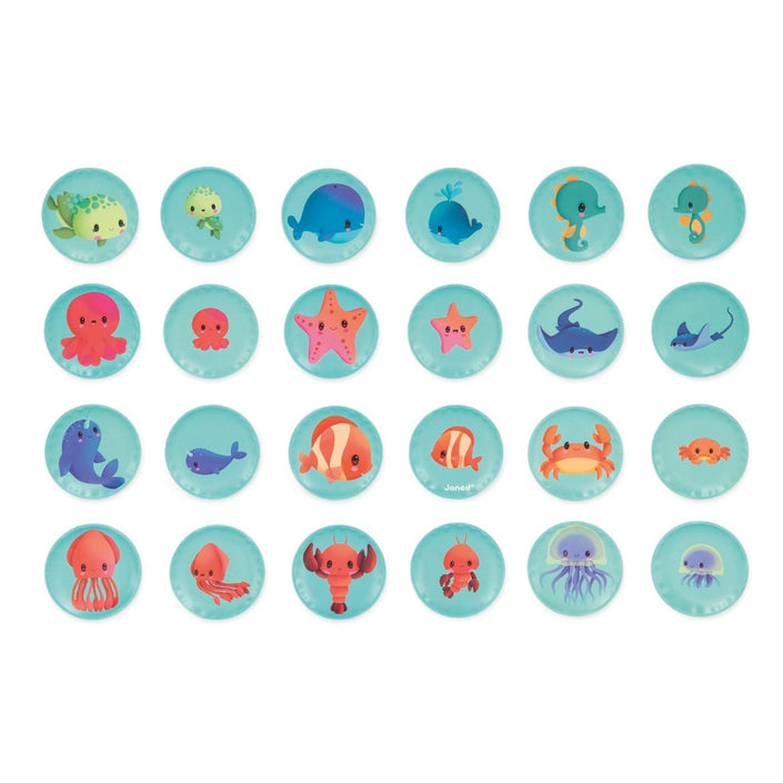 JANOD badspeelgoed memory Babydieren 2jr+