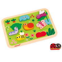 JANOD chunky puzzel de tuin 18 mnd+