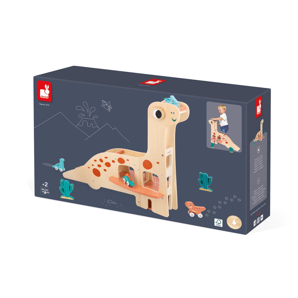 JANOD dino garage 2 jr+ 115835
