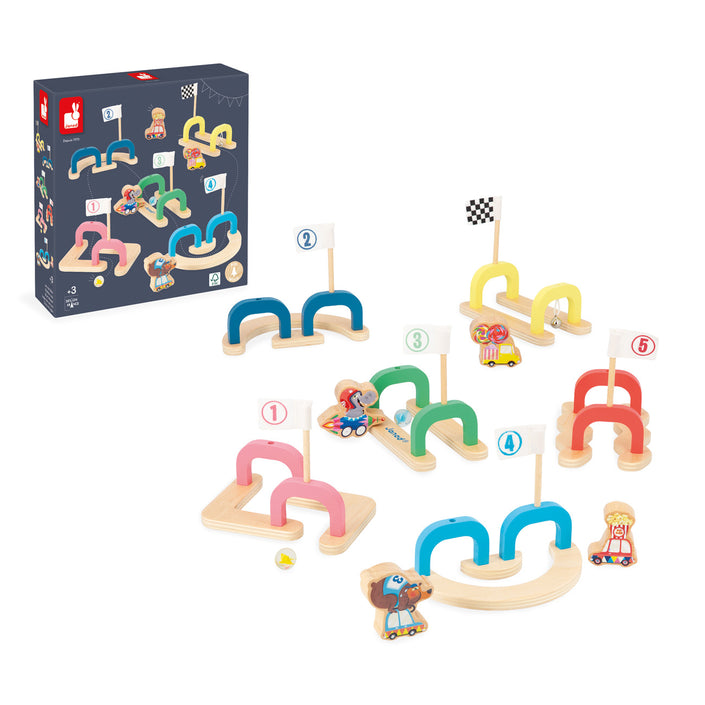 JANOD knikkerbaan applepop 3 jr+