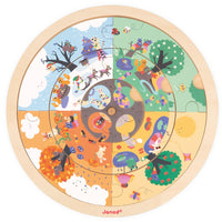 JANOD observatie puzzel de tuin 4 jr+ / 12 stks