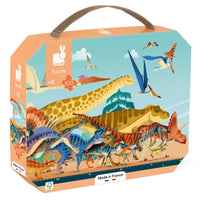 JANOD puzzel Panorama Dino 6jr+ / 100 stks