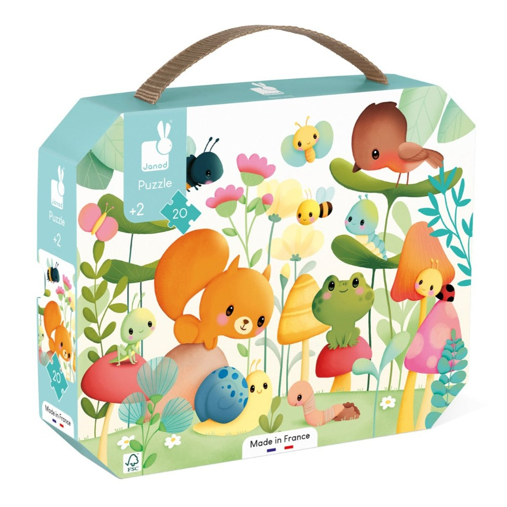 JANOD puzzel Tuinvrienden 2 jr+ / 20 stks