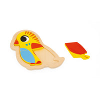 JANOD puzzel huisdieren 18 m+ / 2-3-4-5 stks