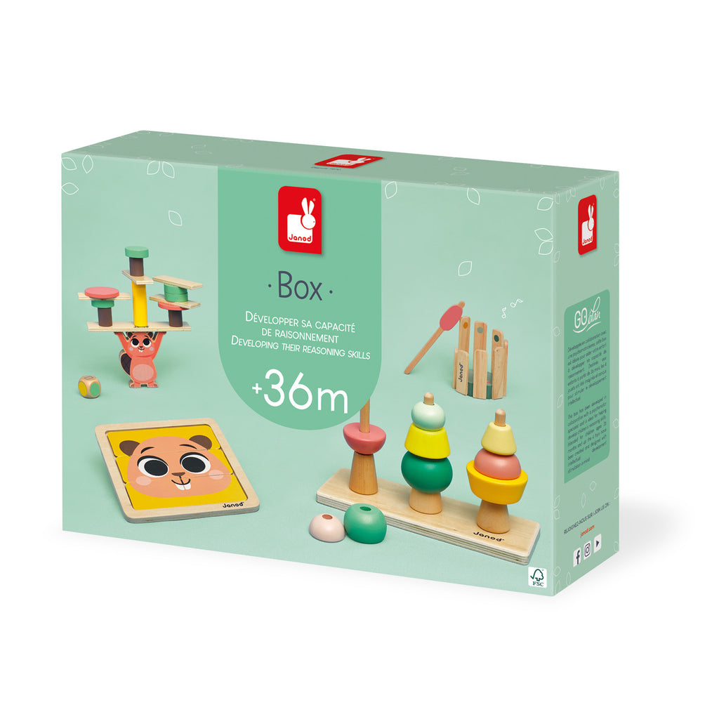 JANOD speelbox 4 in 1 - 36 mnd  3 jr+