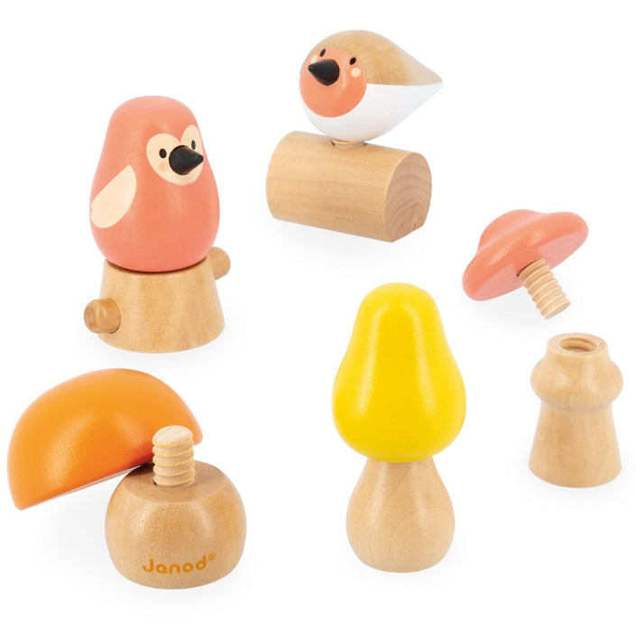 JANOD x WWF schroefspel vogels 18 m+