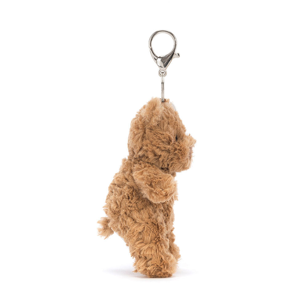 Jellycat Bartholomew Bear bag charm 670983150698