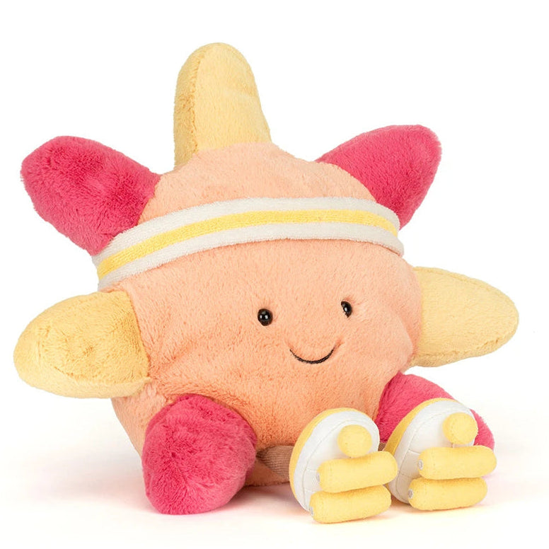 Jellycat knuffel Amuseable Sun Roller Skates b