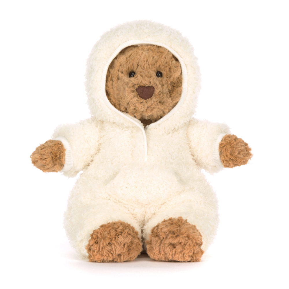 Jellycat knuffel Bartholomew Bear all-in-one outfit BAR2ONE e