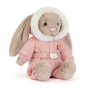 Jellycat knuffel Bashful Bunny snow suitBAS3BSKIe