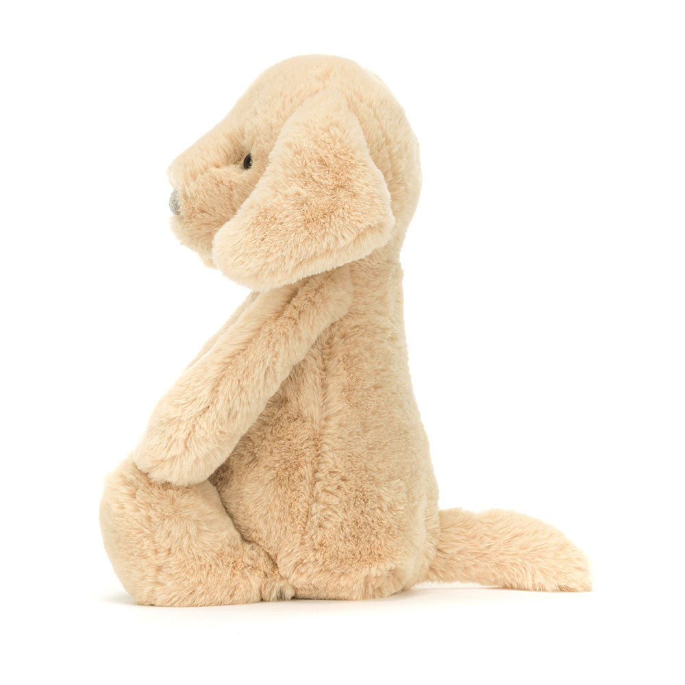 Jellycat knuffel bashful luxe puppy orlando BAS3PUP