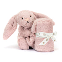 Jellycat knuffeldoekje en knuffel bashful luxe bunny rosa6