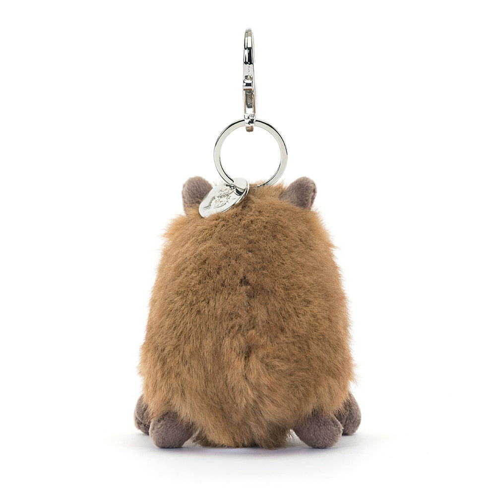 Jellycat bag charm Clyde Capybara 670983160109