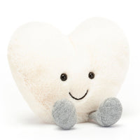 Jellycat knuffel Amuseable Cream heart