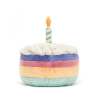 Jellycat knuffel Amuseables Rainbow Birthday Cake
