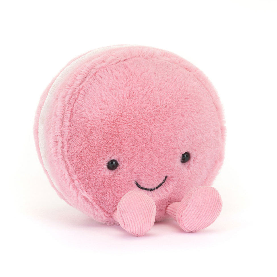 Jellycat knuffel Amuseables Mia Macaron framboos kopen