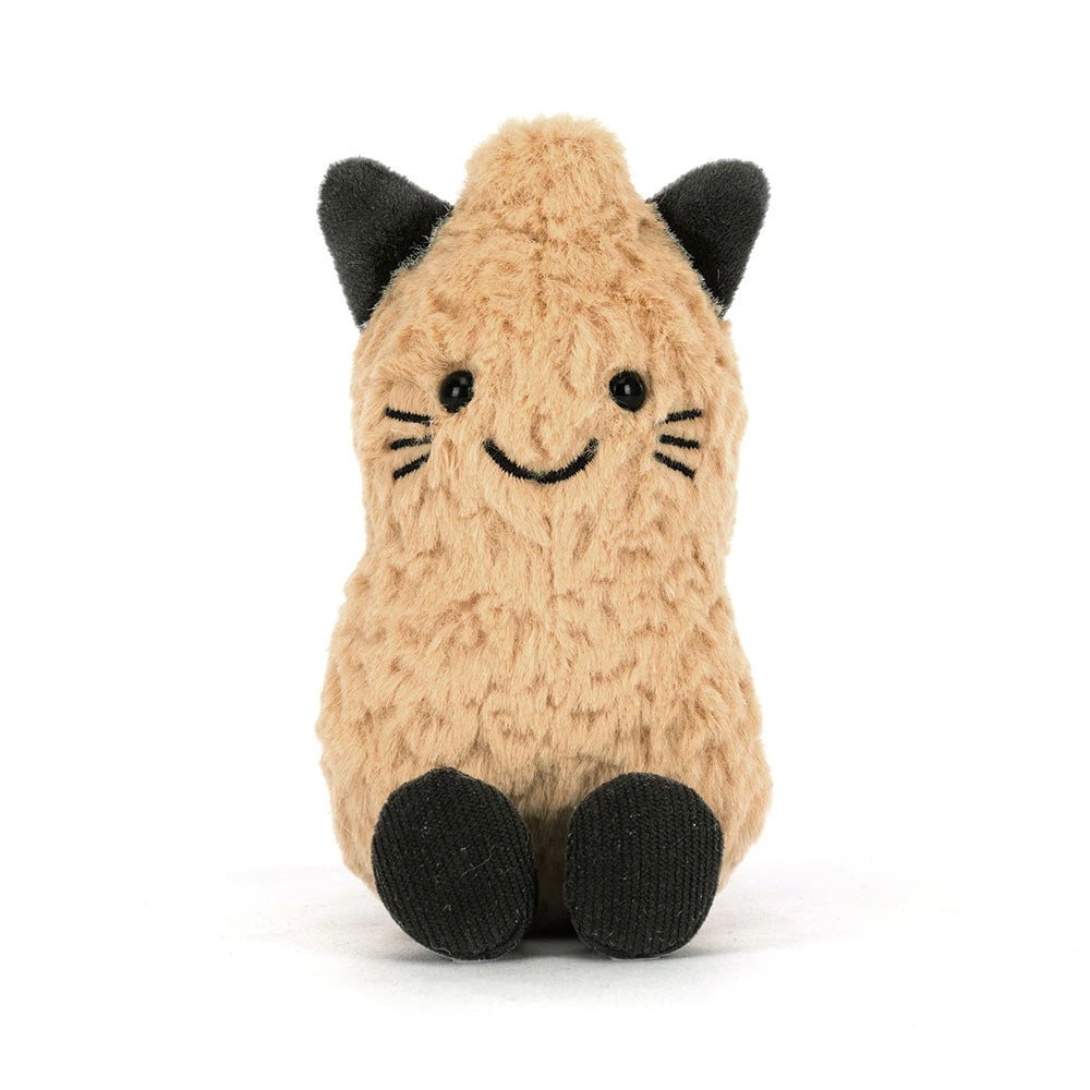Jellycat knuffel Amuseables Peanut Cat 100% polyester