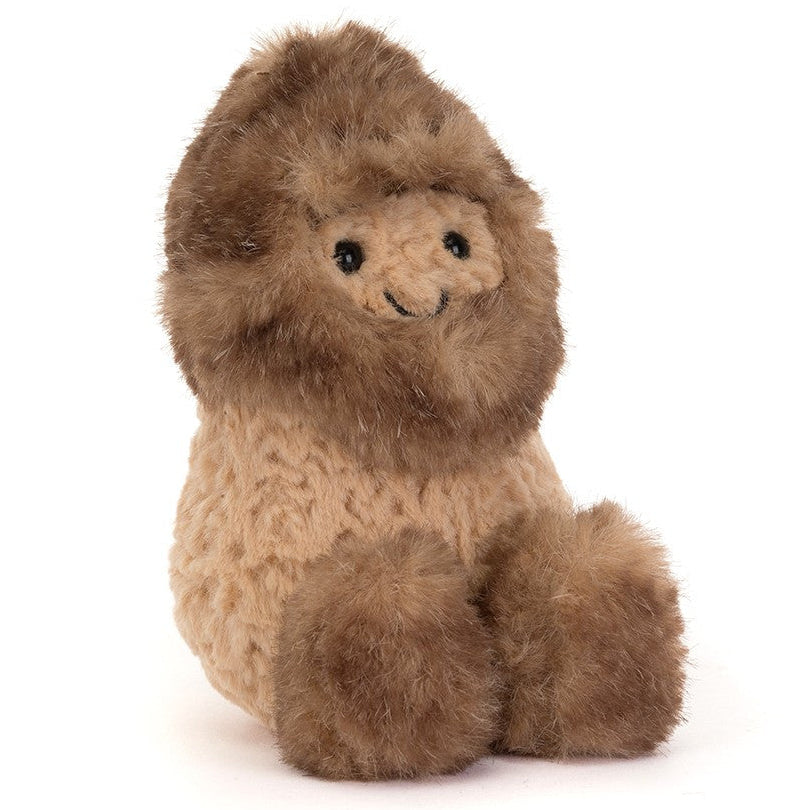 Jellycat knuffel Amuseables Peanut Yeti outfit 