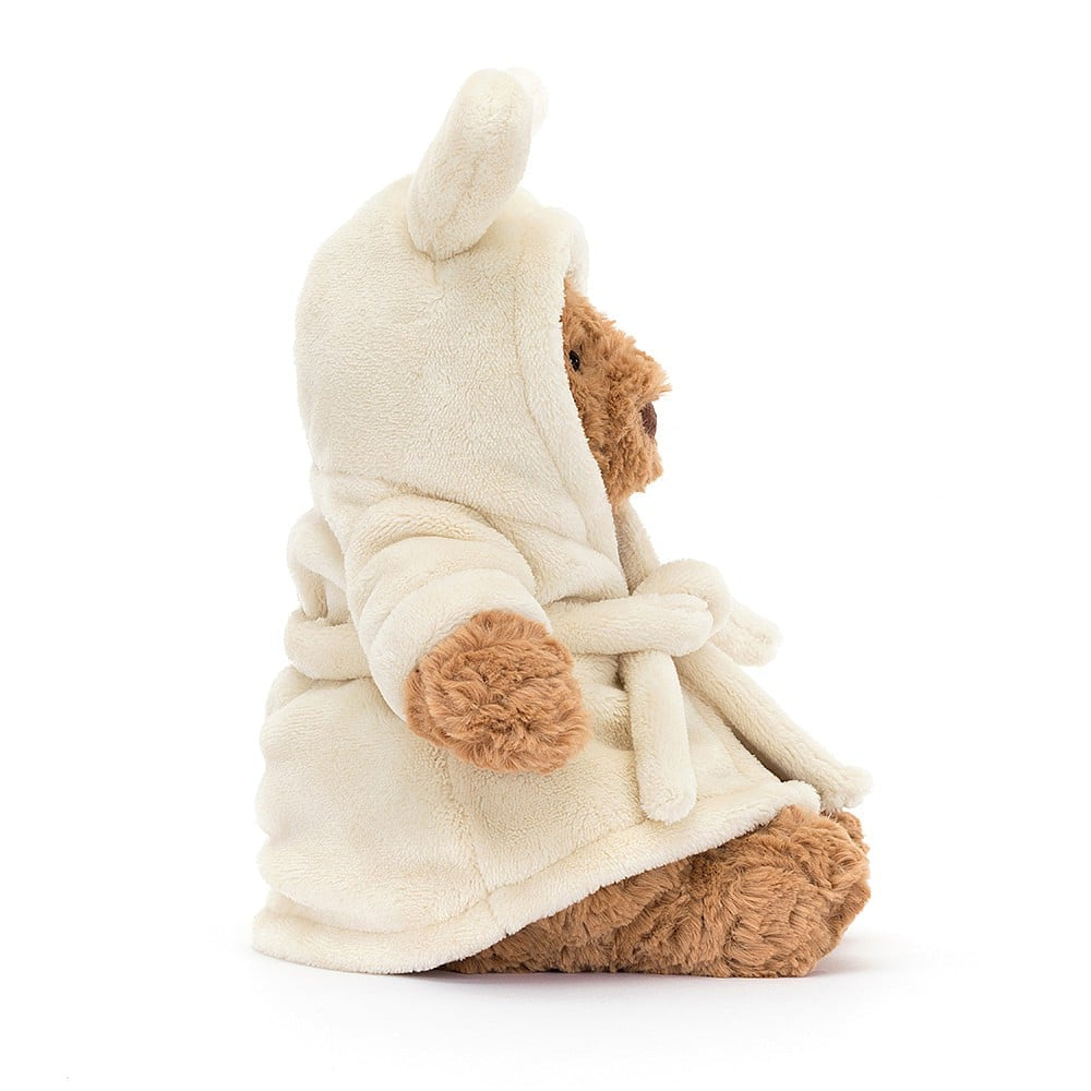 Jellycat knuffel Bartholomew Bear bathrobe 670983151091