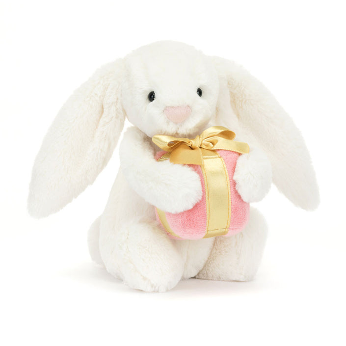 Jellycat knuffel Bashful Bunny with Present