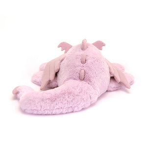 Jellycat knuffel Lavender Dragon huge