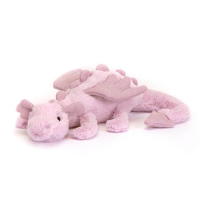 Jellycat knuffel Lavender Dragon little