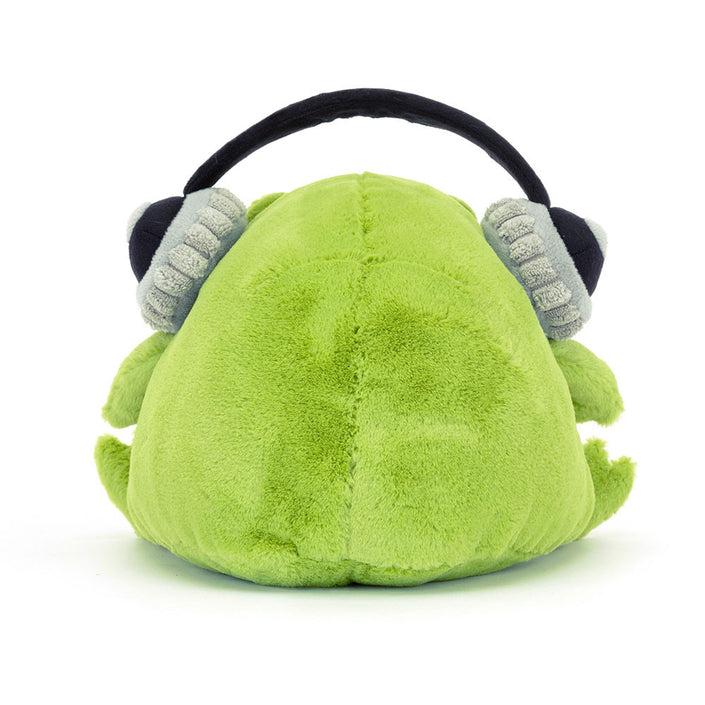 Jellycat knuffel Ricky Rain Frog Headphones c