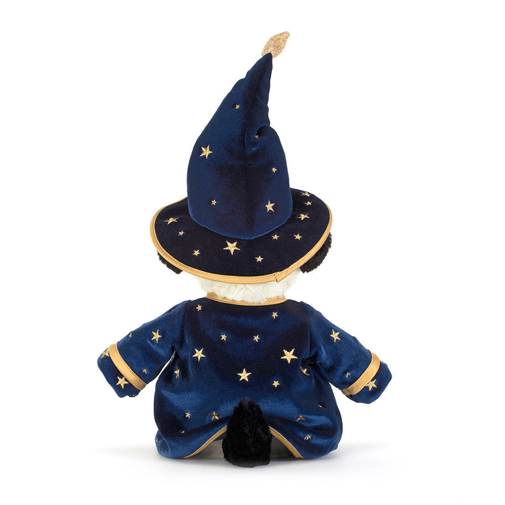 Jellycat knuffel rufferty puppy wizard BAS3BCPW