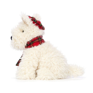 Jellycat knuffel Winter Warmer Munro Scottie Dog