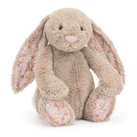 Jellycat knuffel blossom bunny beige petal huge