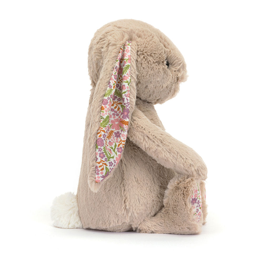 Jellycat knuffel blossom bunny beige petal medium BPM3BM