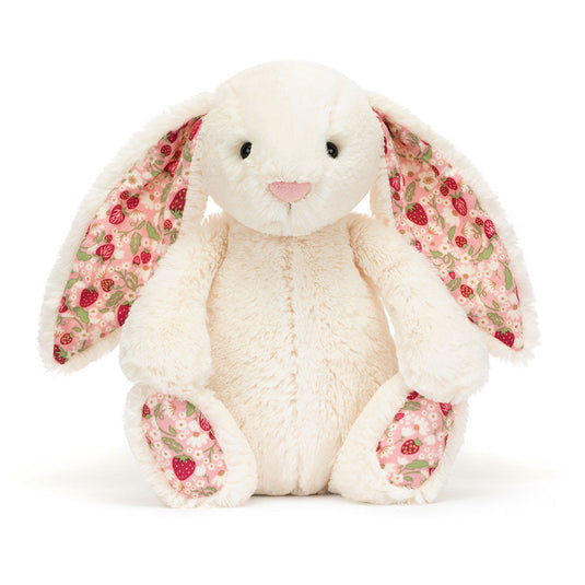 Jellycat knuffel blossom bunny cream berry medium